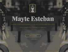 Tablet Screenshot of mayteesteban.com